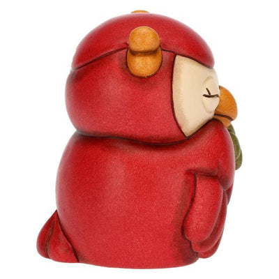 Thun Gufo Lucky Rosso con Quadrifoglio in Ceramica Racconti d'Autunno - F3333H90 - Gioielleria De Patto