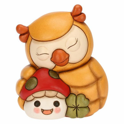 Thun Gufo Lucky e Fungo Ronnie in ceramica Racconti D'Autunno - F3334A82 - Gioielleria De Patto