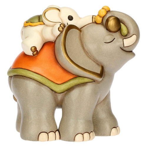 Thun Elefante Elly con cucciolo in ceramica - f3381a99 - Gioielleria De Patto