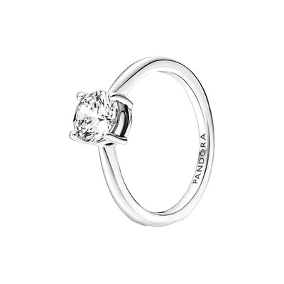 Anello Donna Pandora Solitario Luminoso - 190052C01 - Gioielleria De Patto
