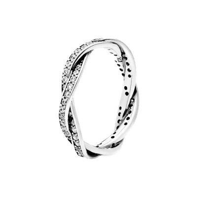 Anello Donna Pandora Intreccio del Destino - 190892CZ - Gioielleria De Patto