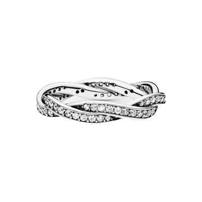 Anello Donna Pandora Intreccio del Destino - 190892CZ - Gioielleria De Patto