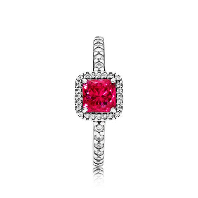 Anello Donna Pandora Eterna Eleganza Rosso - 190947SRU - Gioielleria De Patto