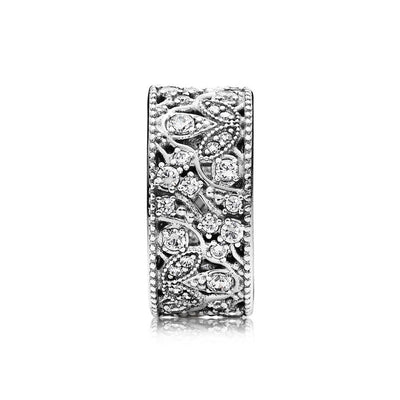 Anello Donna Pandora Foglie Scintillanti - 190965CZ - Gioielleria De Patto