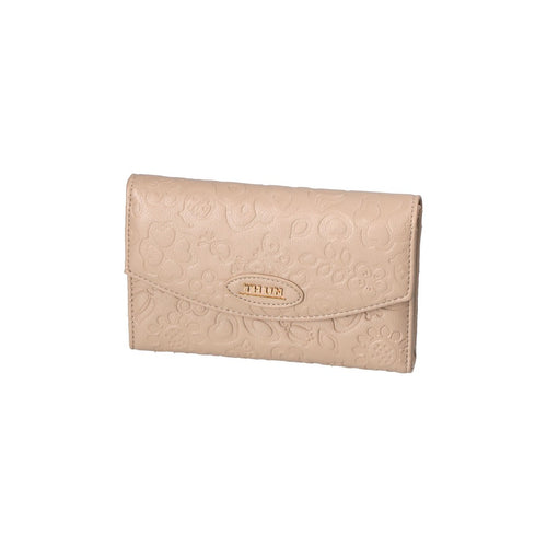 Thun Portafogli con chiusura bottone in ecopelle beige Sempre con me - H3492P00