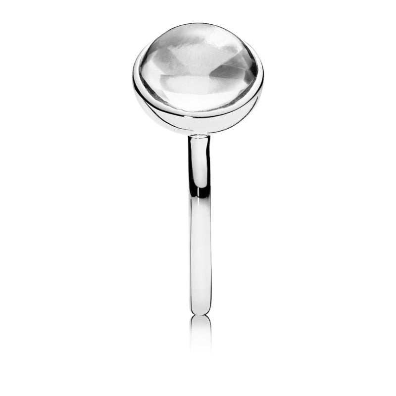 Anello goccia poetica pandora shop