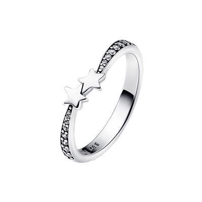 Anello Donna Pandora Stelle Cadenti - 192365C01 - Gioielleria De Patto