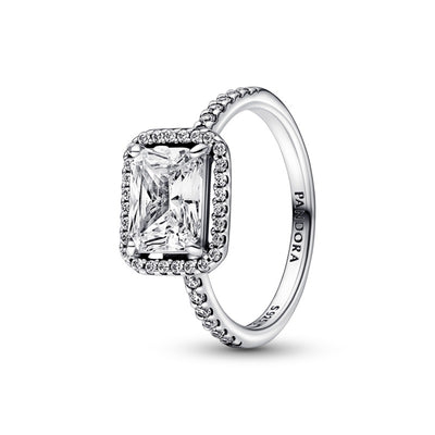 Anello Donna Pandora Punto Luce Rettangolo - 192391C01 - Gioielleria De Patto