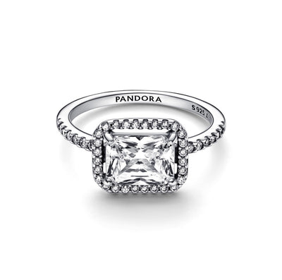 Anello Donna Pandora Punto Luce Rettangolo - 192391C01 - Gioielleria De Patto