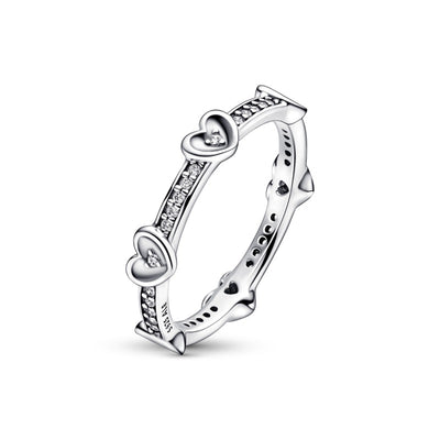 Anello Donna Pandora Cuori Splendenti - 192496C01 - Gioielleria De Patto