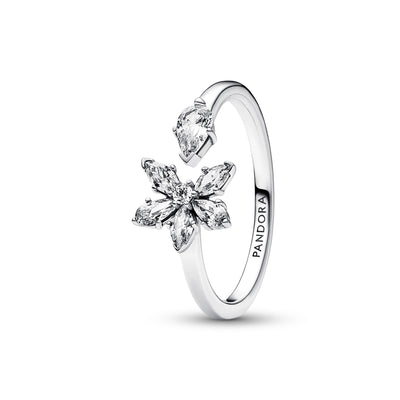 Anello Donna Pandora Aperto Herbarium Fiore Luminoso - 192611C01 - Gioielleria De Patto