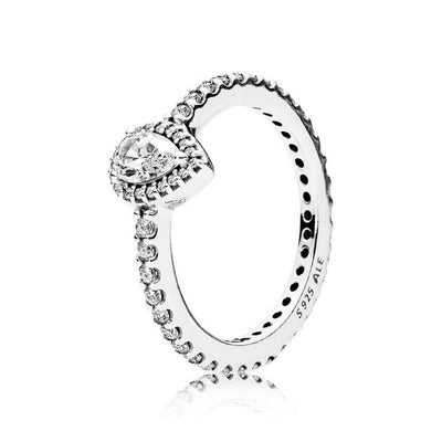 Anello Donna Pandora Goccia Luminosa - 196254CZ - Gioielleria De Patto