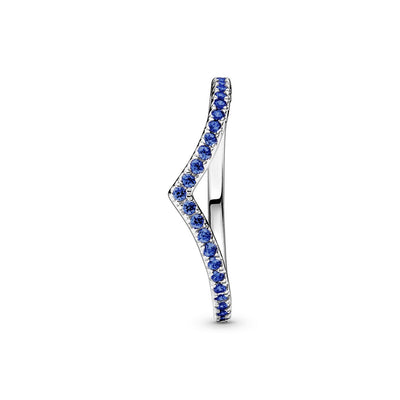 Anello Donna Pandora Desiderio Scintillante Blu - 196316C02 - Gioielleria De Patto