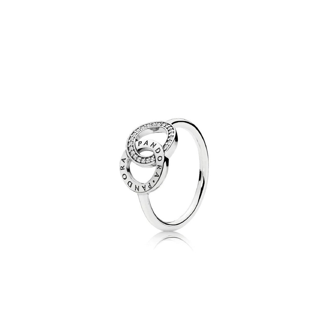 Pandora Women s Ring Intertwined Circles 196326CZ Gioielleria De Patto