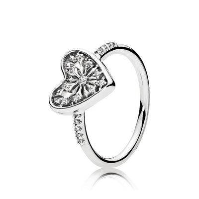 Anello Donna Pandora Cuore d'Inverno - 196371CZ - Gioielleria De Patto