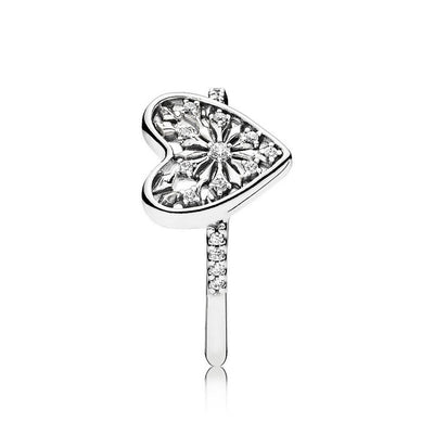 Anello Donna Pandora Cuore d'Inverno - 196371CZ - Gioielleria De Patto