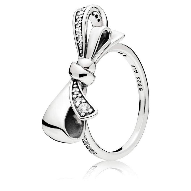 Anello Donna Pandora Fiocco Luminoso - 197232CZ - Gioielleria De Patto