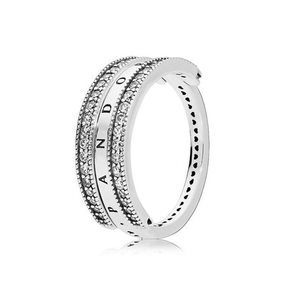 Anello Donna Pandora Fascia Scintillante - 197404CZ - Gioielleria De Patto