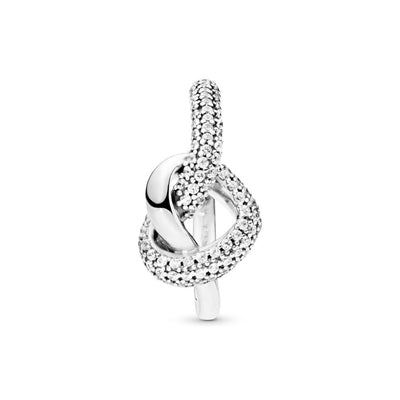 Anello Donna Pandora Cuore Intrecciato - 198086CZ - Gioielleria De Patto