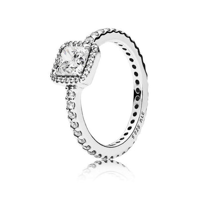 Anello Donna Pandora Punto Luce Quadrato - 198863C01 - Gioielleria De Patto