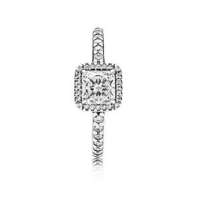 Anello Donna Pandora Punto Luce Quadrato - 198863C01 - Gioielleria De Patto