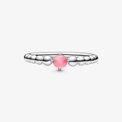 Anello Donna Pandora Pietra Petalo Rosa - 198867C09 - Gioielleria De Patto