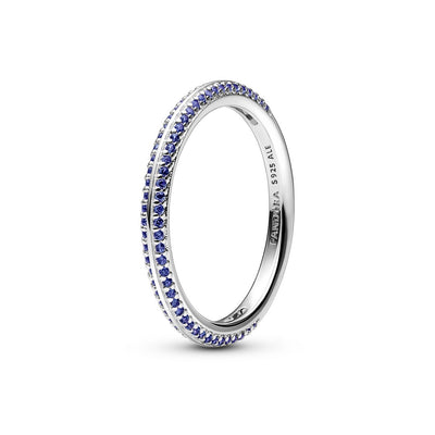 Anello Donna Pietre Luminose Blu Pandora ME - 199679C03 - Gioielleria De Patto