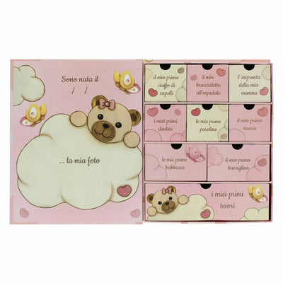 SCATOLA RICORDI TEDDY LEI