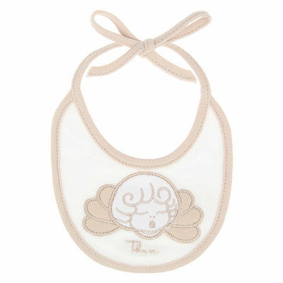 Thun Set bavetta e scarpine neutro in cotone - K3821P00 - Gioielleria De Patto