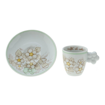 Thun Set 2 tazzine caffè con zuccheriera Eleganza - P1694A91 - Gioielleria De Patto