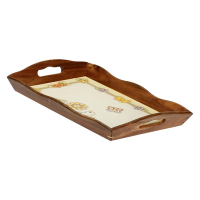 Thun Vassoio in legno di acacia Country - P3817E02 - Gioielleria De Patto