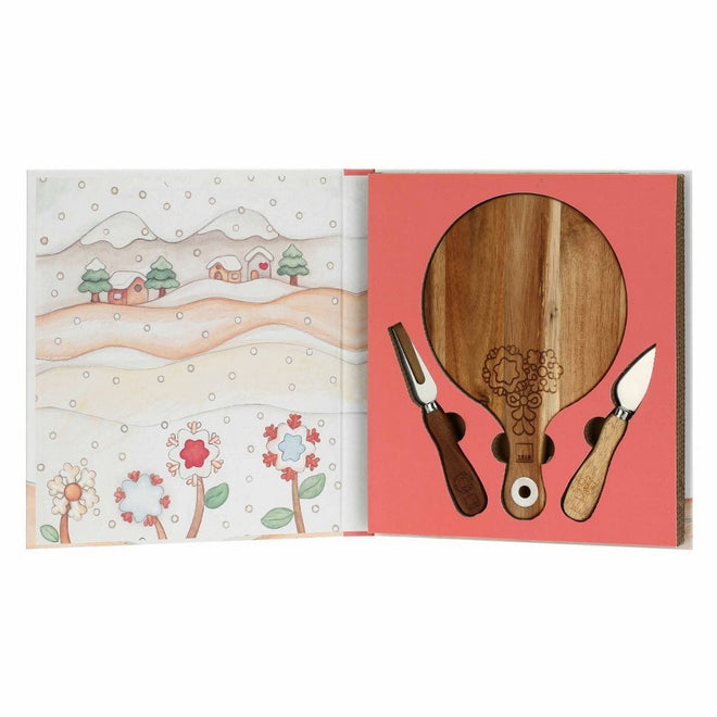 Thun Set tagliere e coltelli per formaggi Regali d'inverno - P4611P00 - Gioielleria De Patto