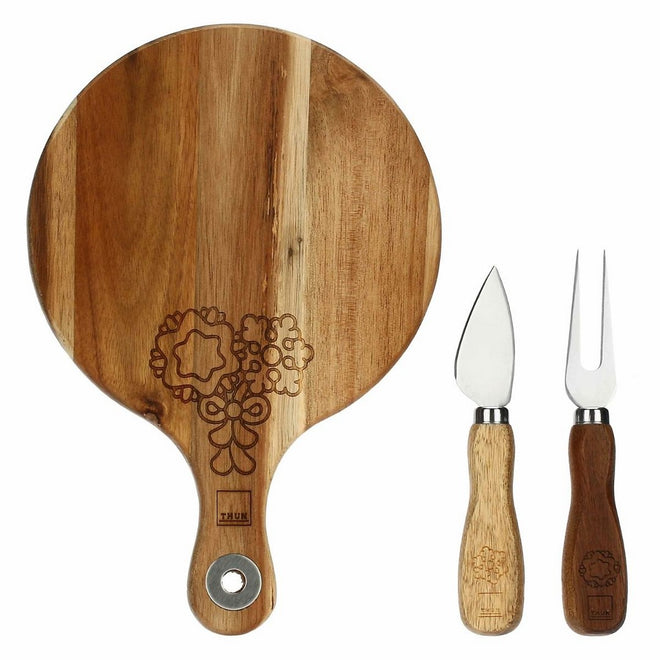 Thun Set tagliere e coltelli per formaggi Regali d'inverno - P4611P00 - Gioielleria De Patto