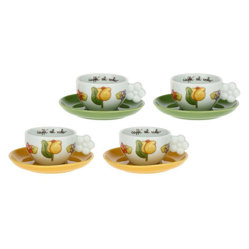 Thun Set quattro tazzine Happy Country - P4643P00 - Gioielleria De Patto