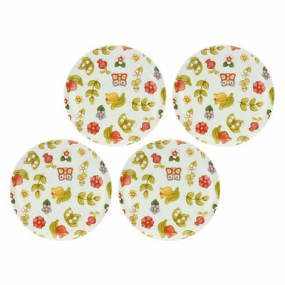 Thun Set 4 piattini da dessert Happy Country - P4645P00 - Gioielleria De Patto