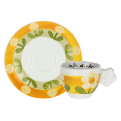 Thun Set 6 Tazzine Espresso in Porcellana Florianne - P4785P00 - Gioielleria De Patto