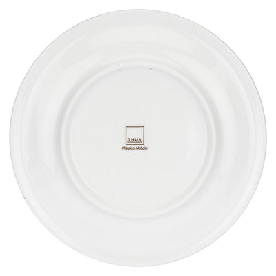 Thun Piattino Dessert Limited Edition 2023 in porcellana Desideri di Natale - P4833P00 - Gioielleria De Patto