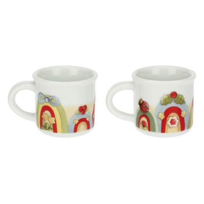 Thun Set 2 Mini Mug in porcellana Bosco Magico - P4855P00 - Gioielleria De Patto
