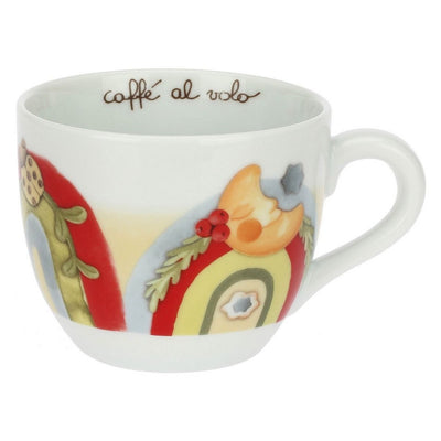 Thun Tazza colazione con piattino in porcellana Bosco Magico - P4859P00 - Gioielleria De Patto