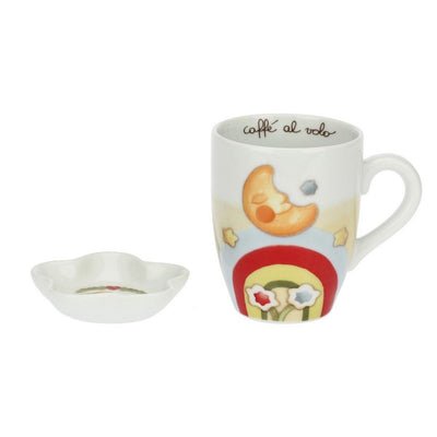 Thun Mug con poggia bustina in porcellana Bosco Magico - P4866P00 - Gioielleria De Patto