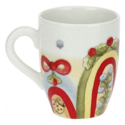 Thun Mug con poggia bustina in porcellana Bosco Magico - P4866P00 - Gioielleria De Patto