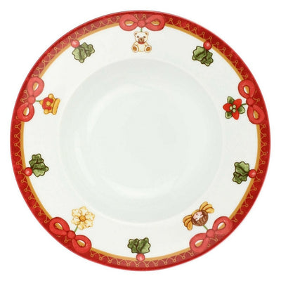 Thun Set 6 piatti in porcellana Magico Natale - P4889P00 - Gioielleria De Patto