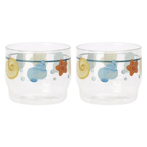 Thun Set 2 coppette gelato in vetro Mare da amare - P4926P00