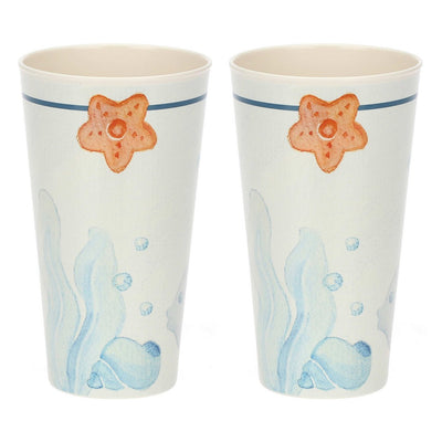 Thun Set 2 bicchieri in melamina Mare da amare - P4947P00