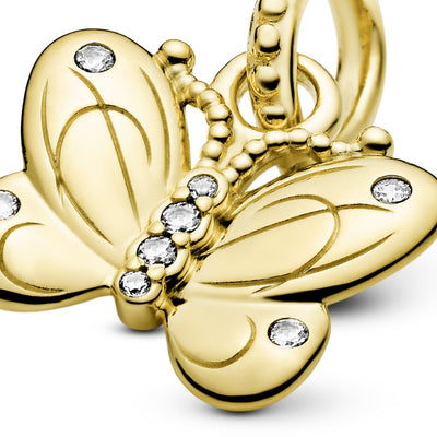 Pendente Donna Pandora Farfalla Preziosa - 367962CZ - Gioielleria De Patto