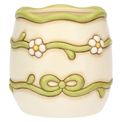 Thun Vaso in ceramica margherite, piccolo - Q2028H90 - Gioielleria De Patto
