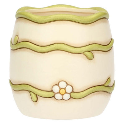 Thun Vaso in ceramica margherite, piccolo - Q2028H90 - Gioielleria De Patto