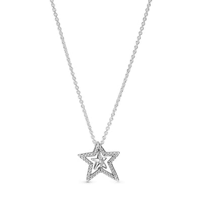 Collana Donna Pandora Stella Luminosa - 390020C01 - Gioielleria De Patto
