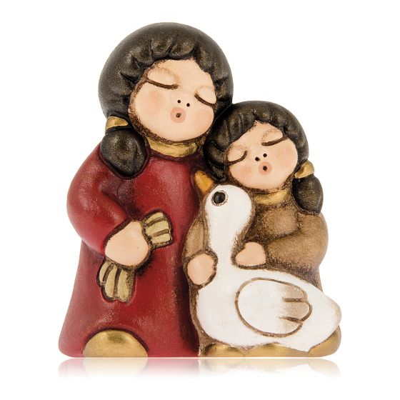 Thun Bimbi Con Oca Presepe Classico Rosso - S1921A82 - Gioielleria De Patto
