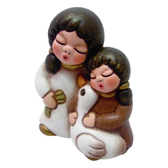 Thun Bimbi Con Oca Presepe Classico Bianco - S1921A83 - Gioielleria De Patto